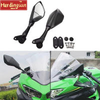 กระจกหลังรถมอเตอร์ไซค์ Hardingsun สำหรับ Kawasaki Ninja 250 250SL 300 ZX-6R ZX6R 2013-2016 NINJA400 2017-2020