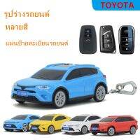 เหมาะสำหรับเปลือกกุญแจรถโตโยต้า TOYOTA Camry Levin Carola Rav4  Highlander รูปร่างรถ พวงกุญแจ รูปร่างรถ  กุญแจรถ เคสกุญแจรูปรถสำหรับTH