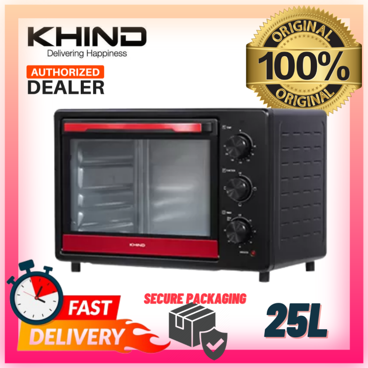 Khind 25l Electric Oven Ot25b Lazada 2537