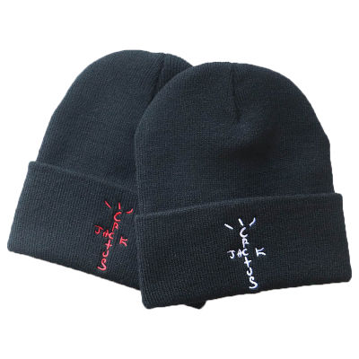 Jack Cactus Beanie Travis Scott Cotton Embroidery Winter Hat Knitted Hat Skullies Beanies Hat Hip Hop Knit Caps