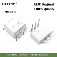 10PCS MOC3043 DIP6 Triode and SCR output optocoupler 6Pin400V Optocoupler Cross Zero Triac Dr New and original IC