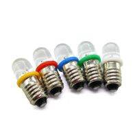 E10 Screw Lamp LED 2V 3V 3.8V 4.5V 4.8V Old Flashlight Small Bulb 0.25W White Blue Green Yellow Red Color Light Beads 10pcs/lot