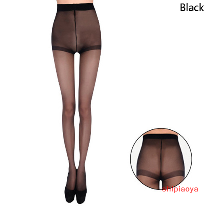shipiaoya-ยางยืดผู้หญิงถุงน่องสีดำถุงน่องบางๆเฉียบเซ็กซี่ถุงน่องเอวสูง