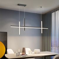 [COD] restaurant word chandelier modern minimalist strip dining room coffee shop tea bar