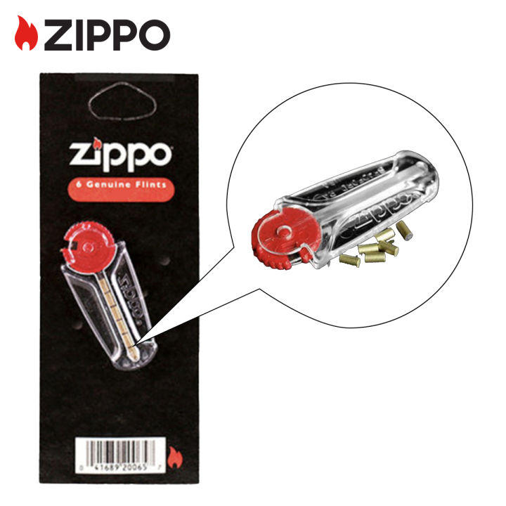 zippo-flint-1-pack-6-pcs-zippo-replacement-kit-flint-2406ng-ถ้วยน้ํา