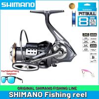 รอกตกปลาสปินนิ่ง Shimano ของแท้ใหม่2023น้ำหนักเบามากสุดลาก15กก. รอกตกปลาหมุน Luya เอ็นตกปลา OCEA PITBULL