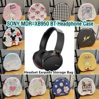 READY STOCK! For SONY MDR-XB950 BT Headphone Case Trendy Cartoon Series Jingle cat for SONY MDR-XB950 BT Headset Earpads Storage Bag Casing Box