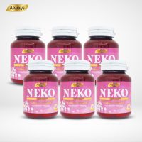 3แถม3 NEKO Collagen เนโก๊ะ คอลลาเจน คอลลาเจนไตรเปปไทด์ (Collagen Tripeptide) (60 เม็ด X 6 กระปุก)
