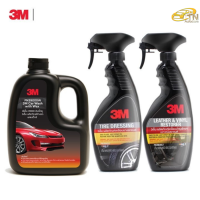 3M ชุดผลิตภัณฑ์ดูแลรักษารถยนต์ แชมพูล้างรถ 1000Ml.PN39000W + PN39042LT + PN39040LT