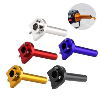 Universal Motorcycle CNC Aluminum Handle Accelerator Throttle Twist Grips Handlebar Big Throttle Grips Modification Parts