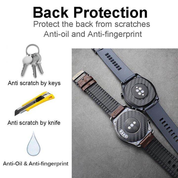 carbon-fiber-sticker-back-film-protector-for-huawei-honor-watch-gt-runner-2e-2-3-pro-ecg-gt2e-gt3-gt2-magic-2-46mm-not-glass