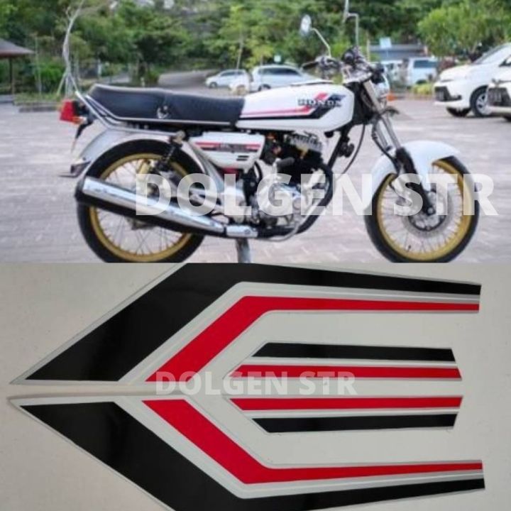 Striping Decal Stiker Variasi Motor Honda Cb K5 Sticker Cb K 5 Lazada