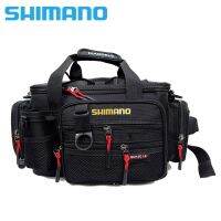 Shimano ใหม่ กระเป๋าคาดเอว ผ้าแคนวาส อเนกประสงค์ ความจุสูง Y7 18*23*36 ซม. สําหรับตกปลา