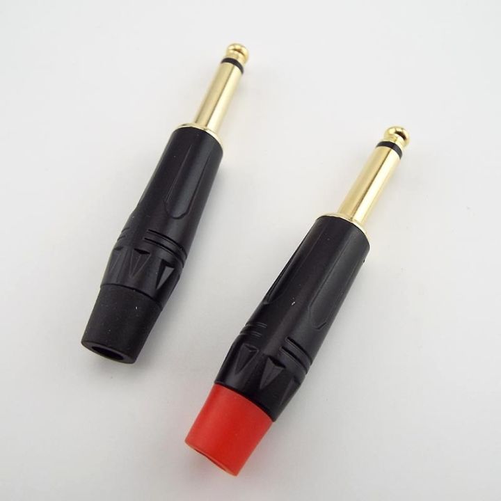 2-pole-mono-3-pole-stereo-jack-6-35mm-connector-plated-6-5mm-1-4-inch-plug-audio-microphone-cable-connector