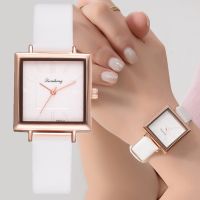 【Wrist watch】 Top Brand Women  39;s Watches Fashion Leather Wrist Ladies Zegarek Damski Relojes Mujer 2021