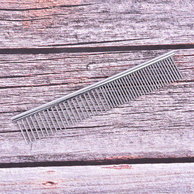 Pets Stainless Steel Comb Hair Brush Shedding Flea For Dog Cat Trimmer Grooming