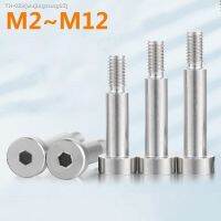 ✘❁ M2 M2.5 M3 M4 M5 M6M8 M10 M12 304 A2 Stainless Steel Hex Hexagon Socket Cap Head Shoulder Roller Bearing Screw Bolt High Tensile