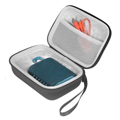 【Eco-friendly】 For GO 3 Portable EVA Zipper Hard Case Bag Box Bluetooth Speaker Bag,-Audio Cover,Speaker Portable Box