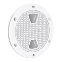 1 PCS Round Deck Inspection Access Hatch Cover Plastic Boat Screw Out Deck Inspection Plate for Yacht