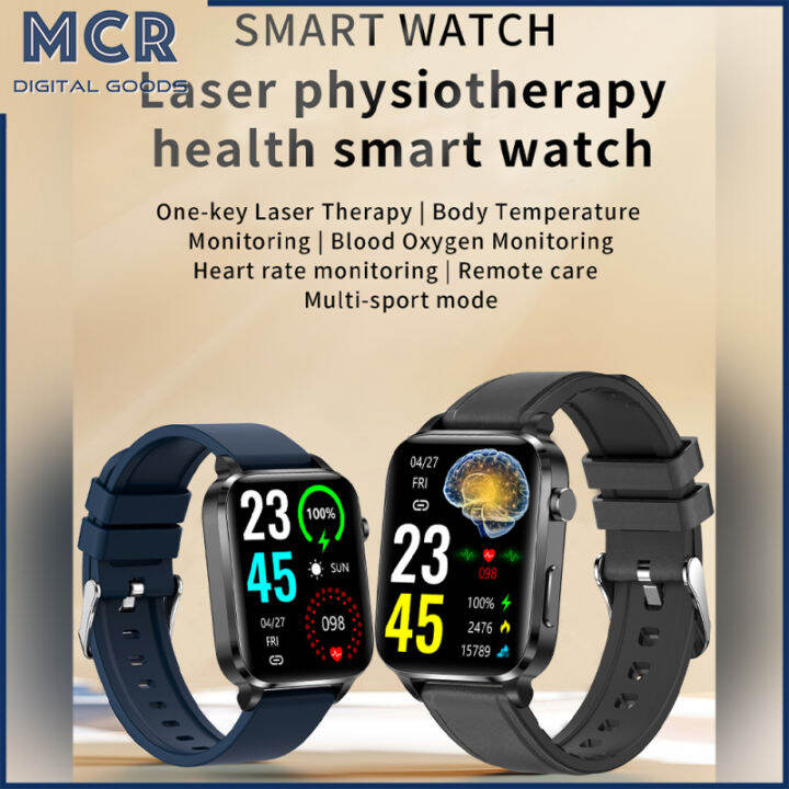 MCR F100 Smart Watch Touch Screen Heart Rate Body Temperature Blood ...