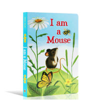 200-100 English original I am a mouse I am a mouse child early childhood education enlightenment picture paperboard book I am a bunny series nature cognition small animal parent-child reading