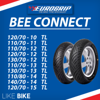 ยาง Eurogrip รุ่น Bee connect ขอบ 10 11 12 13 14 15 ยางรถมอเตอไซค์ VESPA AEROX NMAX XMAX FORZA ADV 350 และอื่นๆ