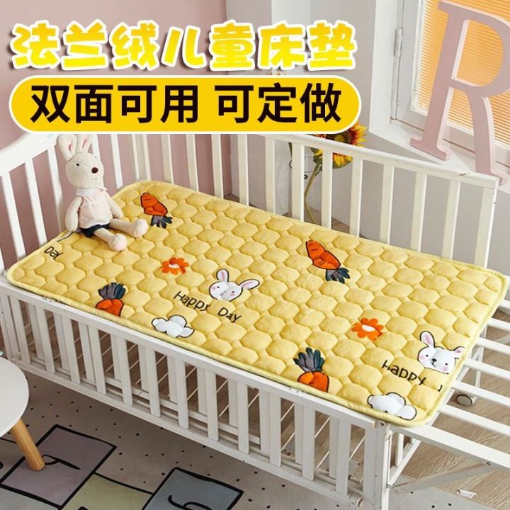 flannel-kindergarten-children-mattress-with-thick-collapsible-water-to-wash-the-baby-baby-warm-bed-bedding-soft-bedding