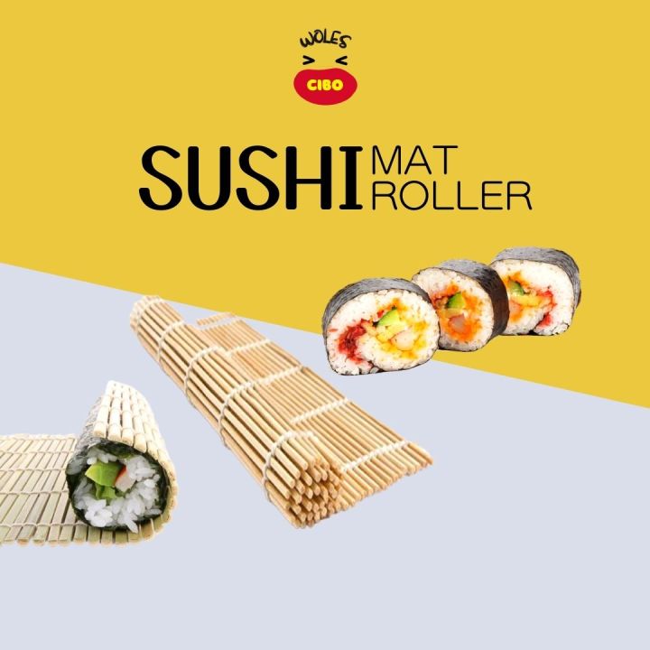 Jual silicone sushi roller mat .alas silicon penggulung sushi - Jakarta  Pusat - Suparmi Shop
