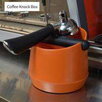 ถังเคาะกากกาแฟ Coffee Knock Box  ใช้ใน Cafe Shop ถังเคาะกาก กาแฟเอสเปรสโซเคาะกล่องขนาดใหญ่ความจุ Grounds ถังบ้านกาแฟเครื่องบดเครื่อง Barista อุปกรณ์เสริม