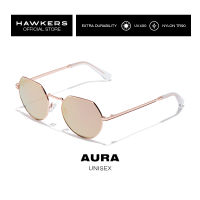 HAWKERS Rose Gold AURA Sunglasses for Men and Women. UV400 Protection. Official Product designed in Spain HAUR20KKM0