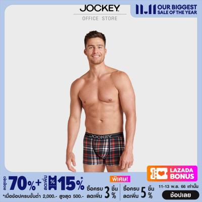 JOCKEY UNDERWEAR กางเกงในชาย COTTON STRETCH FASHION รุ่น KU 1922232 F23 TRUNKS