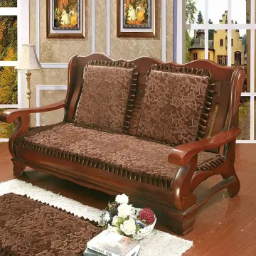 Wooden sofa deals cushion price