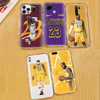 โปร่งใส เคสโทรศัพท์ หรับ Xiaomi Redmi Note 11 11I M3 X4 M2 10 Poco 10S 11S X3 11T M4 10T nfc Pro Protective ปก Lebron James