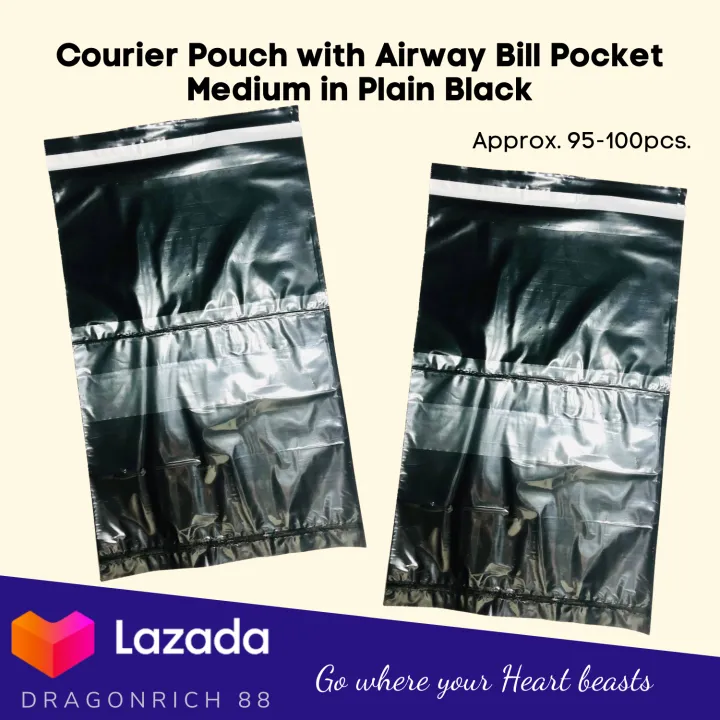 MEDIUM Courier Pouch with Airway Bill Pocket Lazada PH