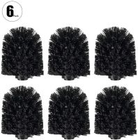 1.5cm Pitch Universal Toilet Bowl Brush Head Replacement Toilet Bowl Cleaner Brush Spiral Sturdy Stiff Brush Deep Cleaning