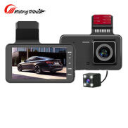 Máy Ghi Hình Lái Xe Màn Hình Lớn 4 Inch Riding Tribe Camera Lùi Ghi Hình