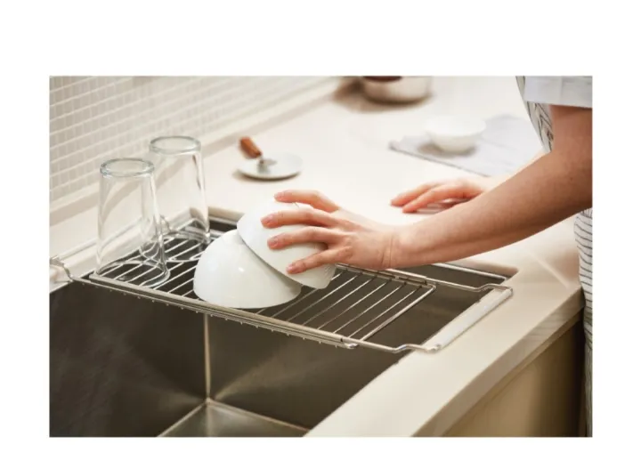 Vatya Stainless Sink Rack Lazada.co.th