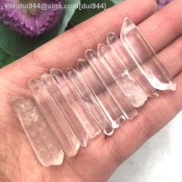 3pc/Lot Natural Clear Quartz Terminated Points Wand Crystal Healing Energy Stone Reiki Aquarium Home Room Decor DIY Polish 3-5cm