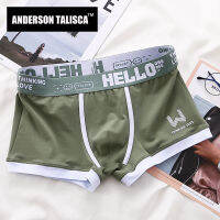 Anderson talisca cotton W Letter ชุดชั้นในชายนักมวยสำหรับตะขอมือนักมวยอื่นๆขนาด M-3XL clusters