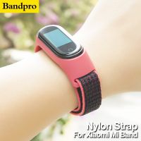 □ Pasek do xiaomi mi band 8 7 bransoletka nylonowa Sport loop watch pasek pulsera correa Mi band 5 6 opaska na bransoletkę Miband 5 4 3