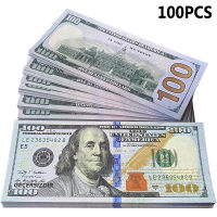 IZO 100PCS Music Full Print Videos Magic Dollar Show off Wealth Money Prop Bills