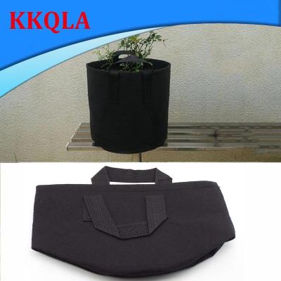 QKKQLA 10 Gallon Black Felt Pots Garden Plant Grow Bag Pouch Root Container Garden Pots Planters Supplies
