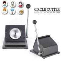 Button Badge Making Circle Cutter DIY Badge Circle Cutter Paper Cutting Round Button Maker Badge Punch Press Machine Cutter Tool