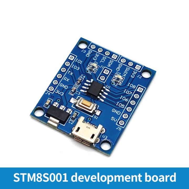 hot-sales-fuchijin77-stm8s001j3บอร์ดพัฒนาขนาดเล็กบอร์ดระบบไมโครชิพเดี่ยว-core-stm8s001บอร์ดพัฒนา-stm