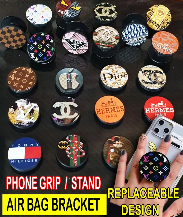 LV Phone Holder Grip Phone Stand Air Bag Bracket Finger Holder Lazada PH