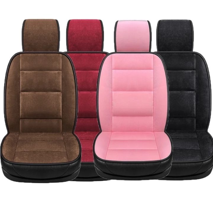 plush-warm-car-seat-cover-คารซ์-ท-universal-winter-cushion-faux-เบาะขนเทียมสําหรับป้องกันเบาะรถยนต์-อุปกรณ์ป้องกันเบาะรถยนต์