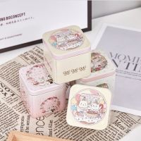 Candy Box Cartoon Bear Rabbit Pattern Good Sealing Vintage Gift Giving Portable Easter Cookie Gift Tins For Holiday Storage Boxes