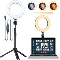 ’【‘【；=- New Selfie Ring Light Led Fill Lights Photography Lamp Lighting With Mobile Holder Tripod Stand Ringlight For Live Stream Makeup