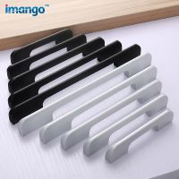 Kitchen Furniture Centers Black Cabinet Modern Handle -  Modern Drawer Pulls Handles Gradevin Door Pull 128-320mm Hardware Door Hardware