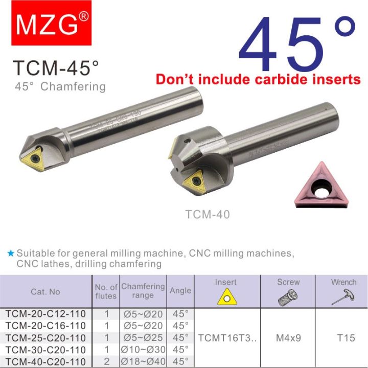 cw-mzg-45-chamfer-lathe-tungsten-milling-cutter-12-16-20-tcmt-carbide-inserts-end-mill-chamfering-tools